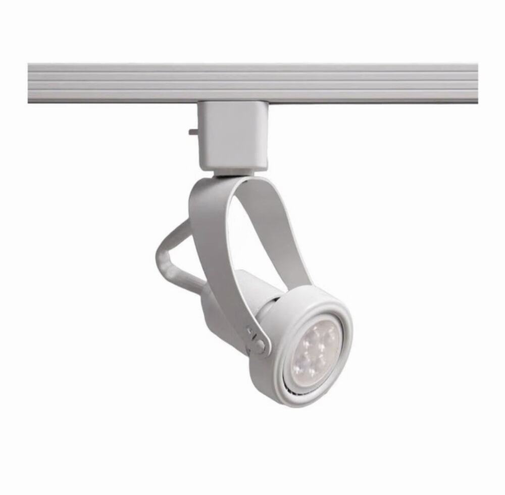 NEW WAC Lighting HTK-104 White Track Head Fixture 350 Rotation W Bulb NIB